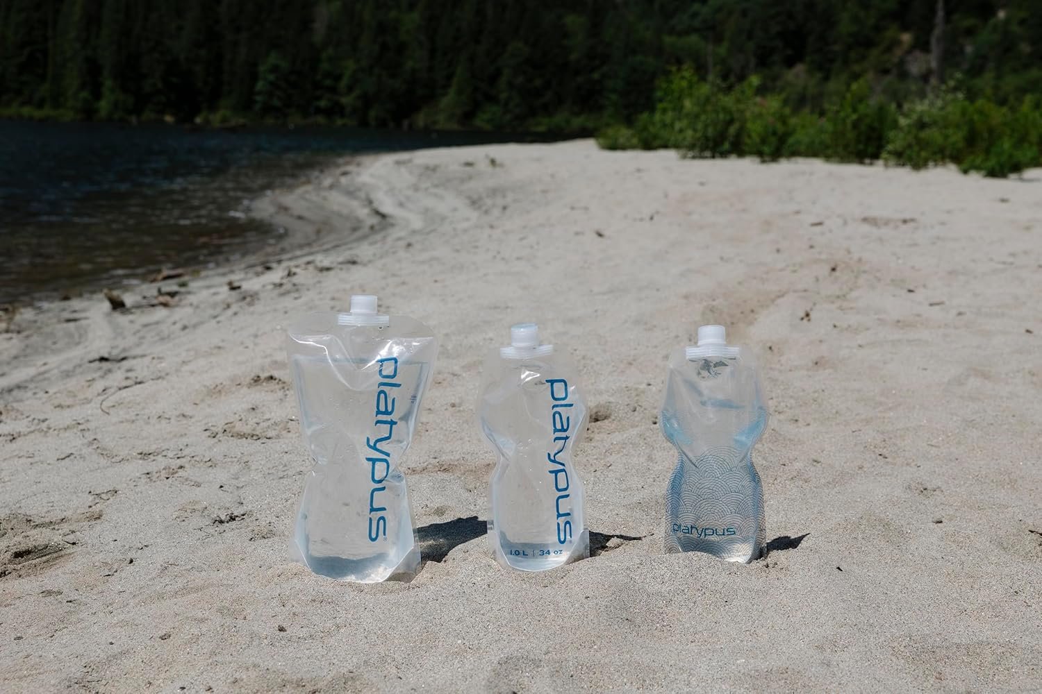 Platypus Platy 2-Liter Ultralight Collapsible Backpacking Water Bottle - Image 7