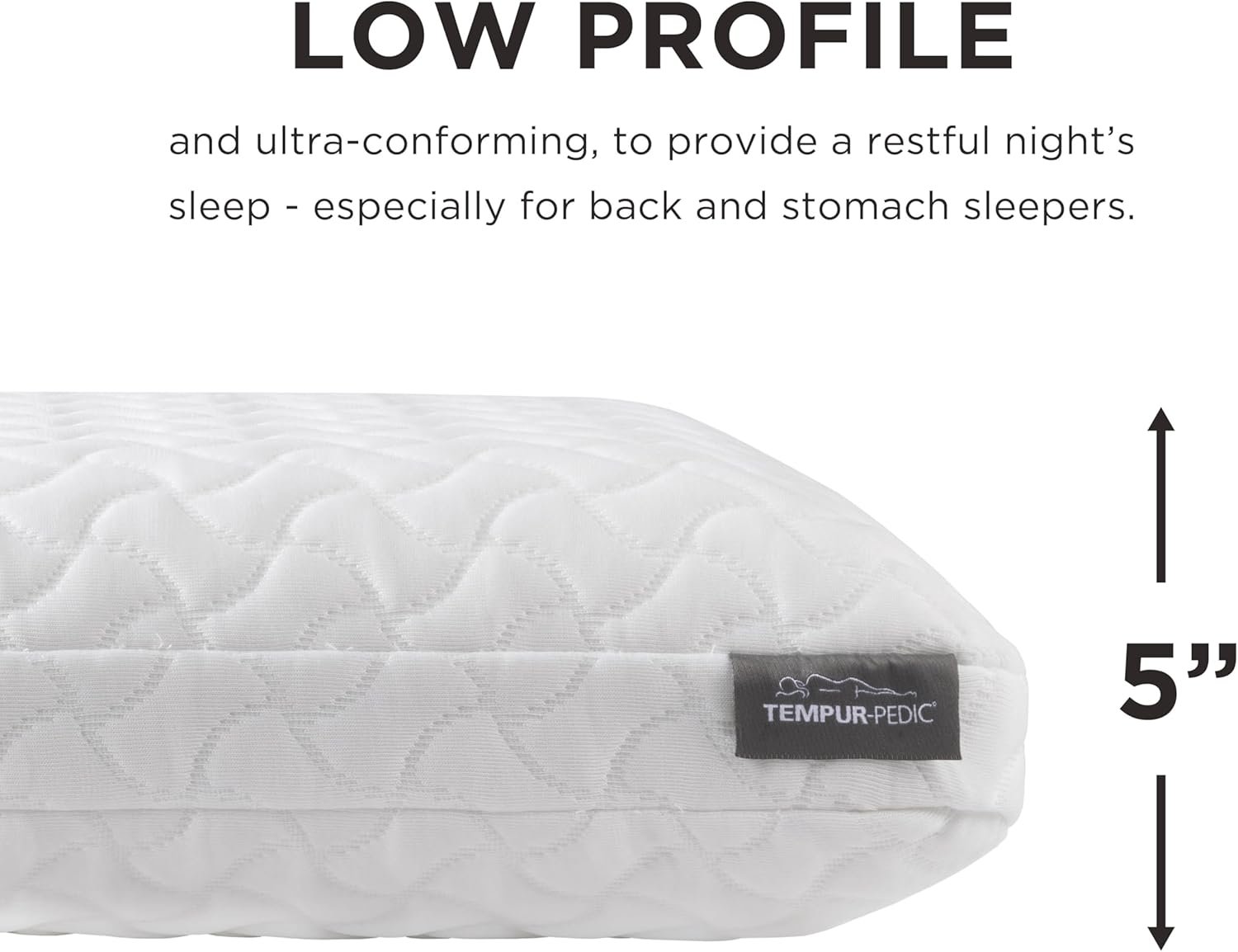 Tempur-Pedic TEMPUR-Cloud Pillow for Sleeping, Standard, White - Image 11