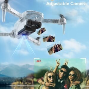 T29 Drone with Camera for Kids – Foldable Mini Drones for Beginners or Adults, 1080P HD RC Quadcopter, w/2 Batteries and Storage Case, Toy for Boys Girls
