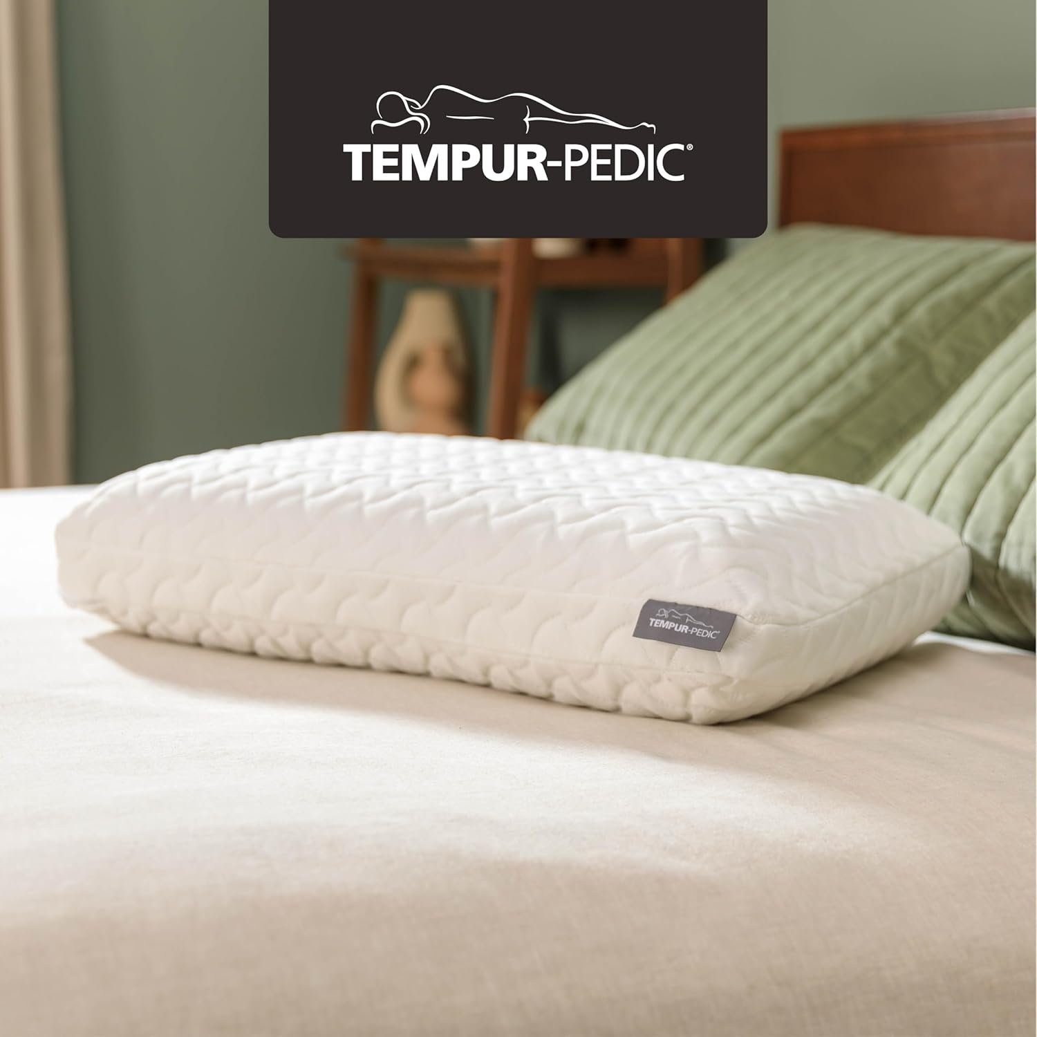 Tempur-Pedic TEMPUR-Cloud Pillow for Sleeping, Standard, White - Image 2
