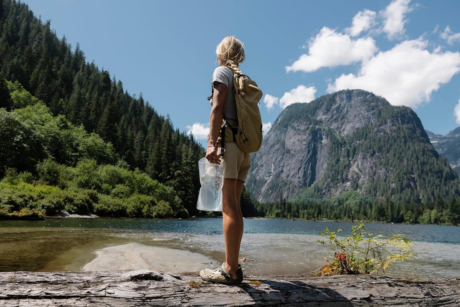 Platypus Platy 2-Liter Ultralight Collapsible Backpacking Water Bottle - Image 5