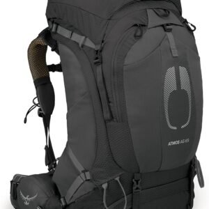 Osprey Atmos AG 65L Men’s Backpacking Backpack, Black, L/XL