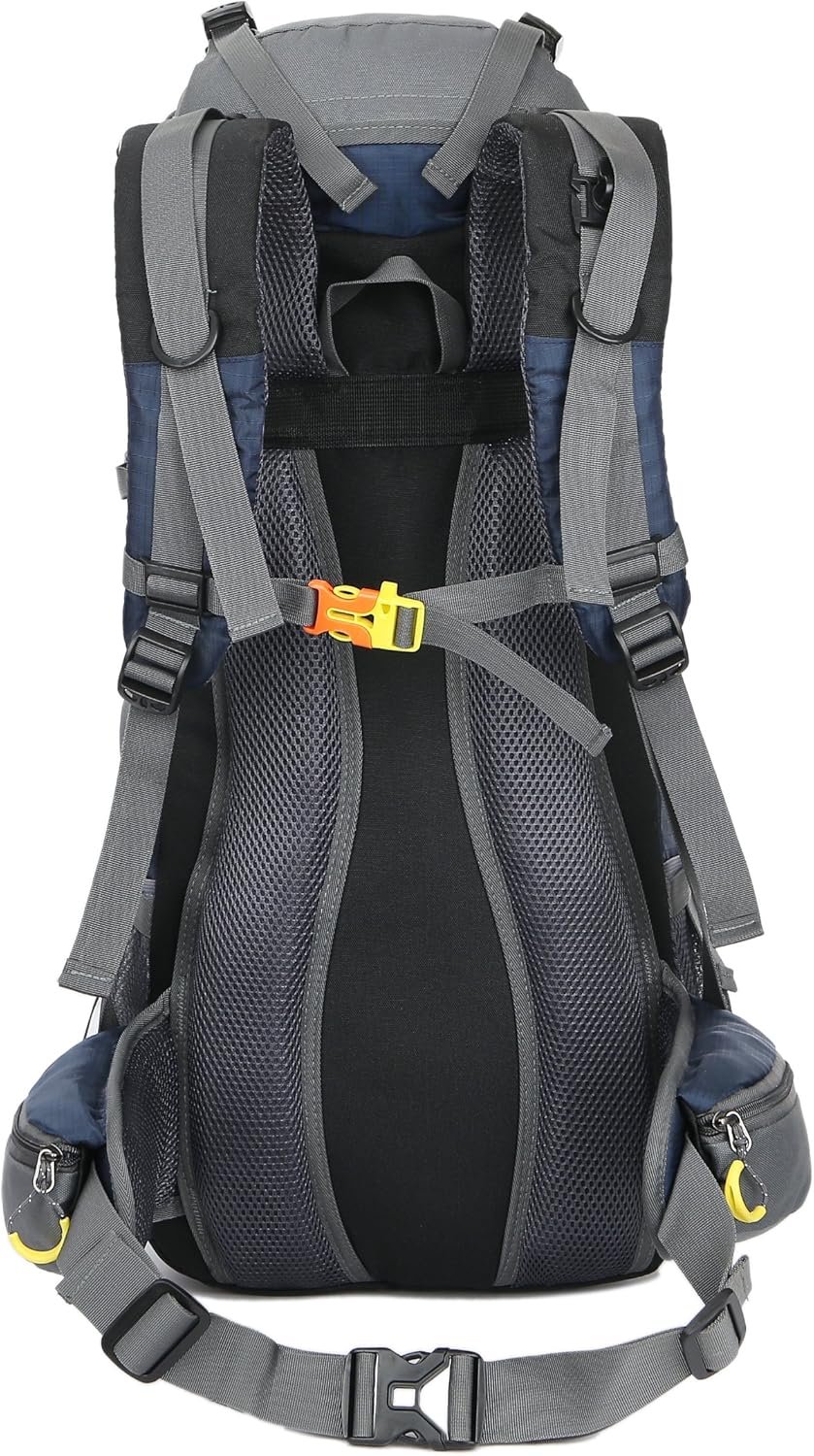 WoneNice 50L(45+5) Waterproof Hiking Backpack - Outdoor Sport Daypack with Rain Cover - Image 2
