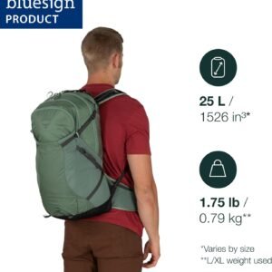 Osprey Sportlite 25L Lightweight Hiking Backpack for Men and Women, Pine Leaf Green, M/L