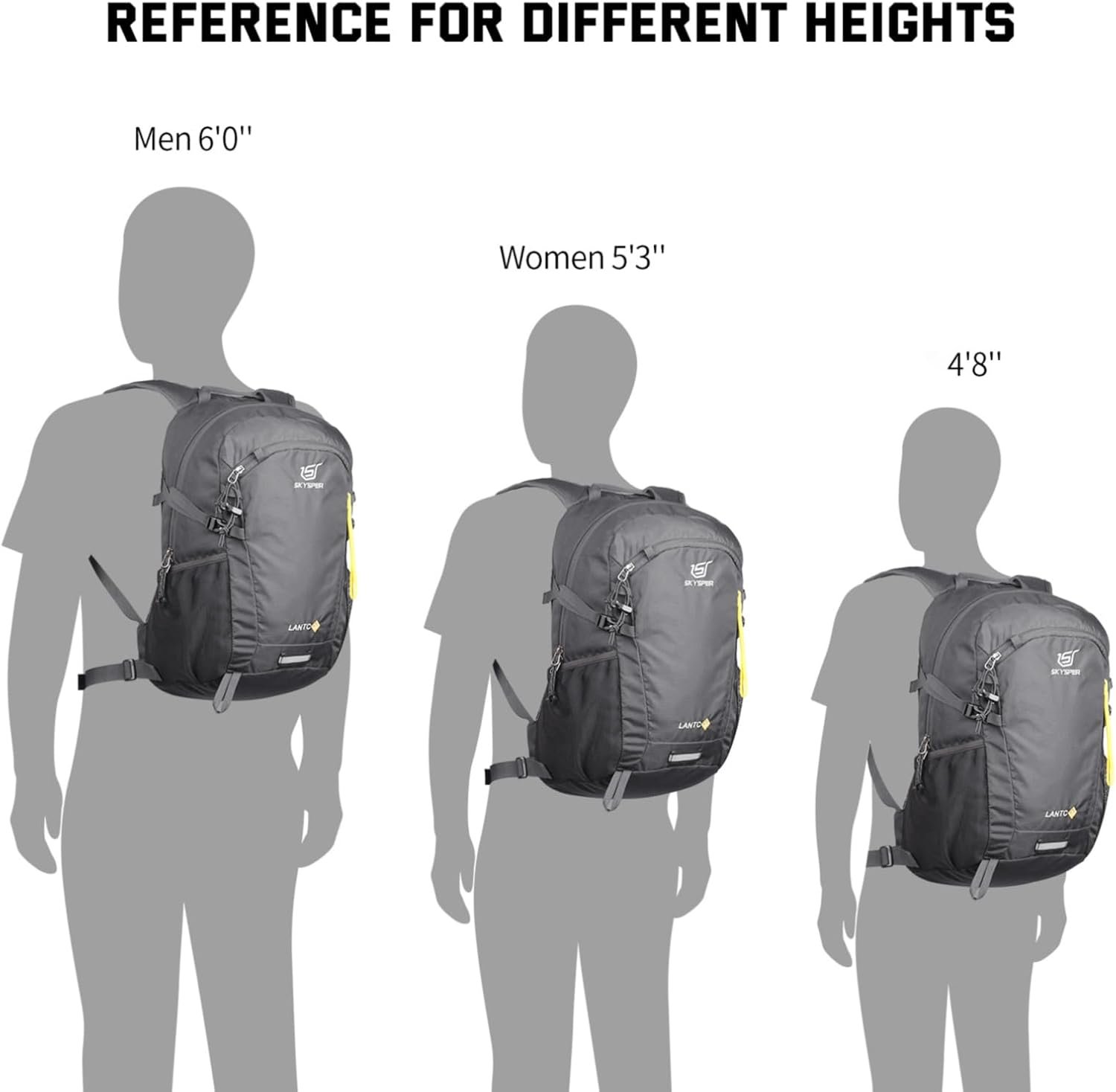 SKYSPER Small Hiking Backpack, 20L Lightweight Travel Backpacks Hiking Daypack for Women Men - Image 8