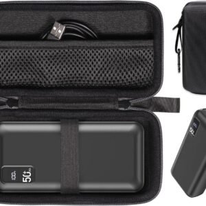 CaseSack Case for POIYTL Power Bank 50000mAh 22.5W Fast Charging Portable Charger, POIYTL USB-C Quick Charge, Huge Capacity External Battery Pack