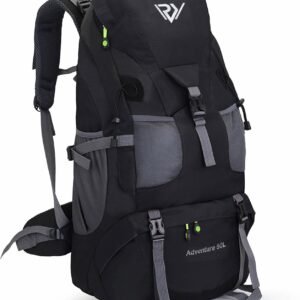 50L Hiking Backpack, Waterproof Lightweight Daypack for Outdoor Camping Travel