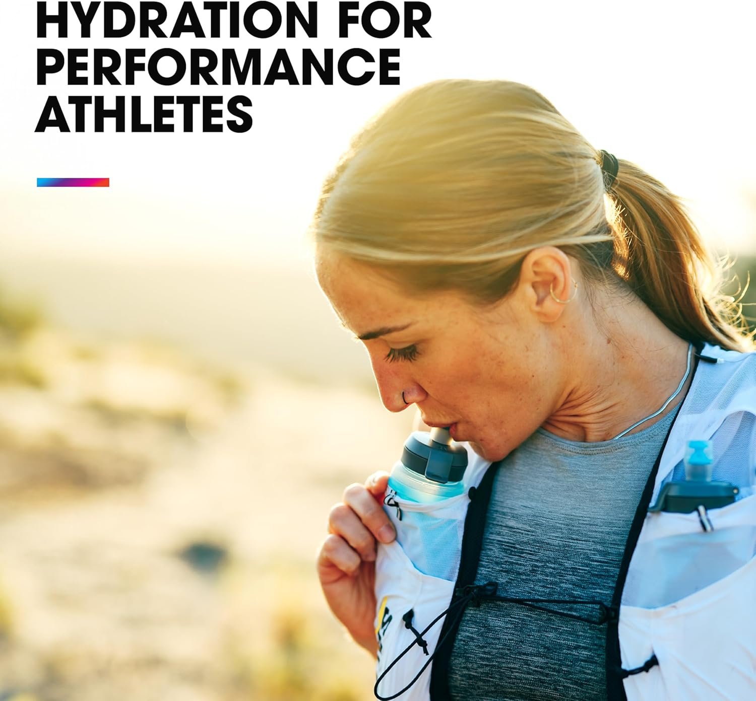 HydraPak UltraFlask Speed (500ml or 600ml) - Collapsible Soft Flask Water Bottle for Hydration Vests and Running Packs with Easy Open Cap - Image 2