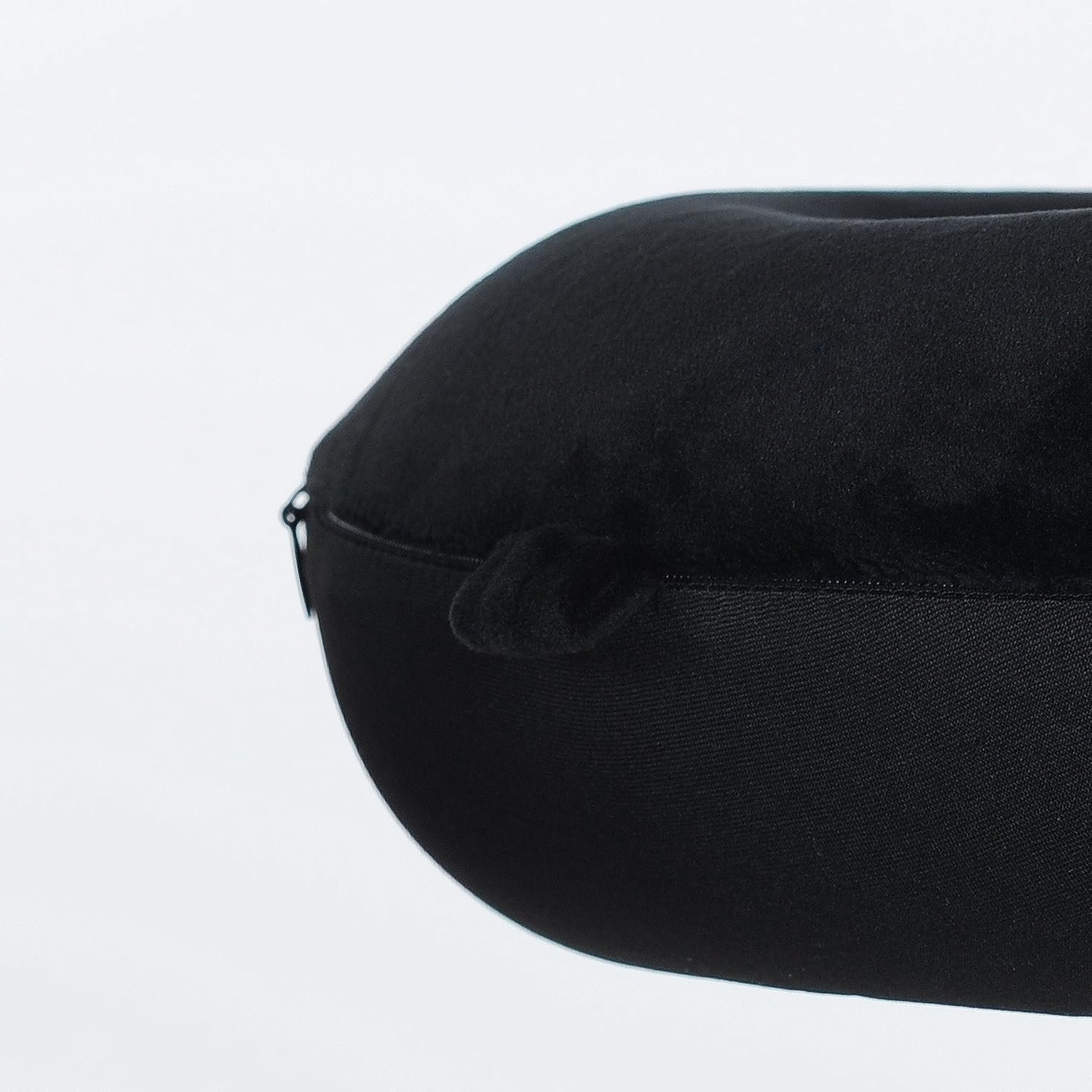 Travel Neck Pillow, Top Memory Foam Pillow for Head Support, Ideal for Airplanes, Cars, and Home Recliners, Adjustable and Soft (Black) - Image 6