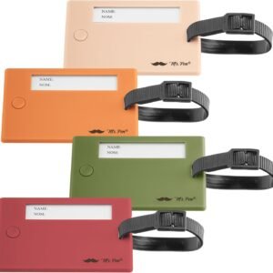Mr. Pen- Luggage Tags, 4 Pack, Colorful,Luggage Name Tags for Suitcases