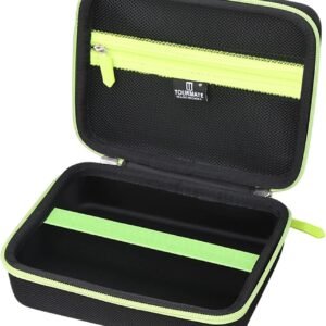 Hard Storage Case for Holy Stone HS210 Mini Drone,Travel case for Kids and Beginners RC Nano Quadcopter Indoor Small Helicopter Plane（case only） (Black & Green)