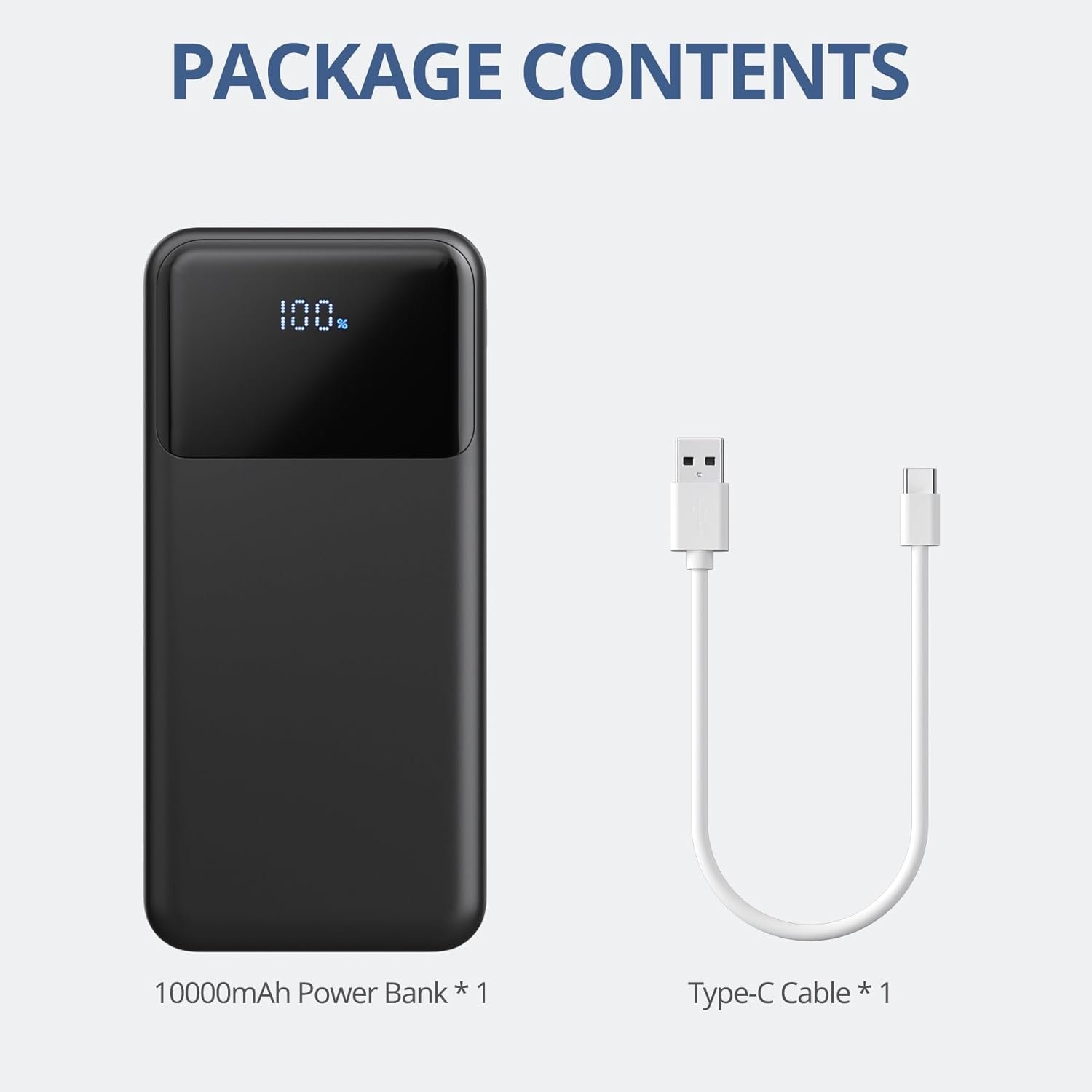 Portable Charger with Built in Cables, Power Bank with Cords Wires, Slim 10000mAh Travel Battery Pack 6 Outputs 3 Inputs 3A Fast Charging for Samsung Google Pixel LG Moto iPhone iPad, 1 Pack - Image 7