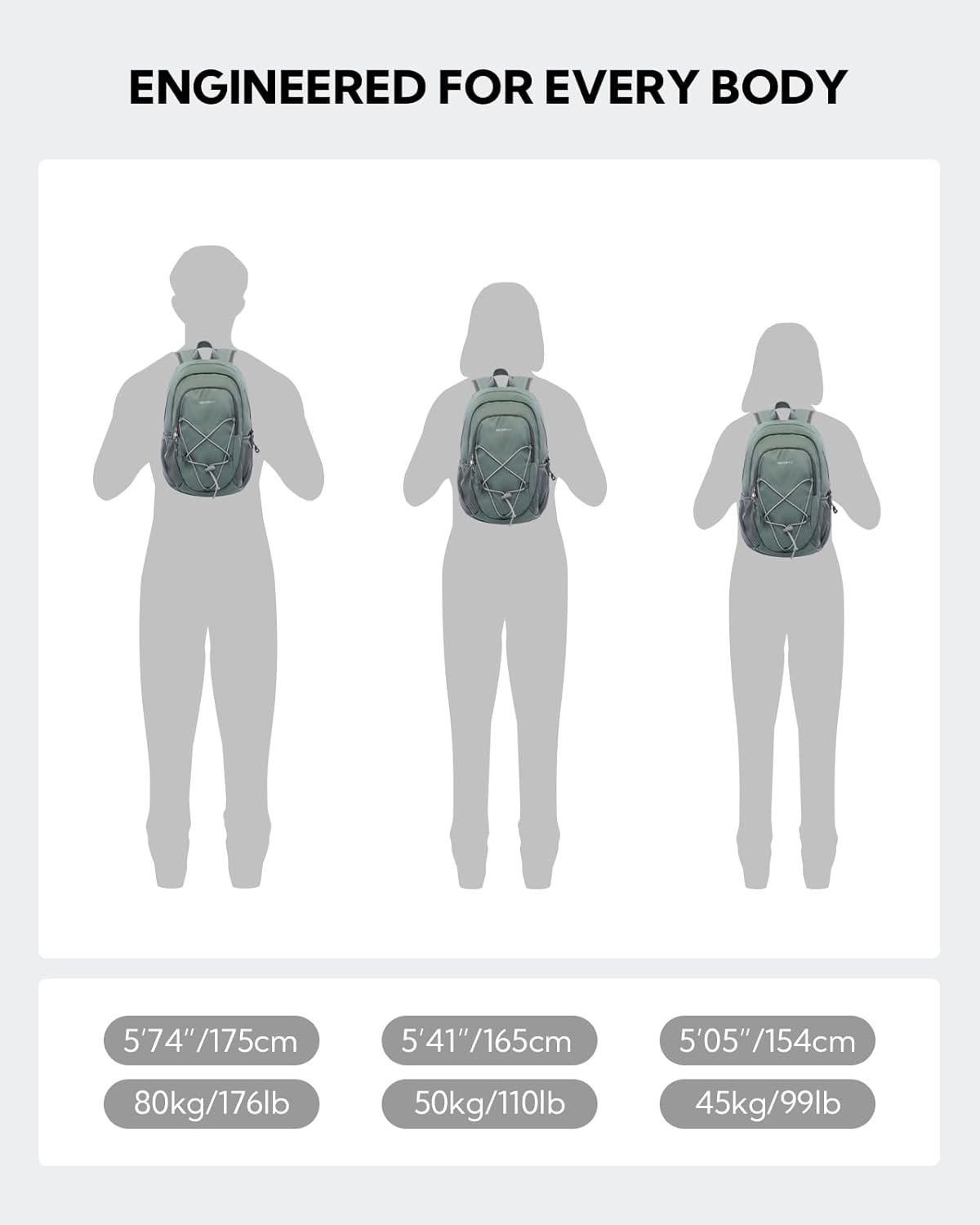 WATERFLY 12L Small Hiking Backpack: Day Pack Lightweight Travel Bag Camping Fitness Cycling Outdoor Sports Daypack For Women Men - Image 6