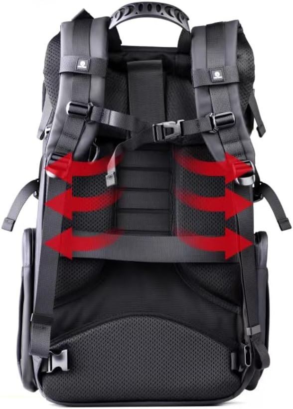 HGLRC FPV Drone Backpack Case Shoulder Bag for FPV Racing Quadcopter Drone and Parts for DJI FPV Combo - Image 5