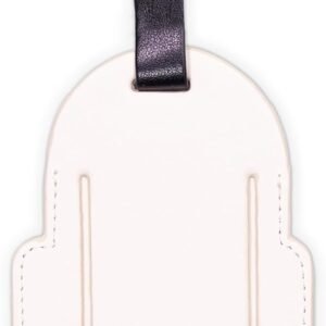 Kate Spade New York Cute Luggage Tag for Women, Durable Vegan Leather Suitcase Tag, Unique Luggage Identifier, Let’s Wander