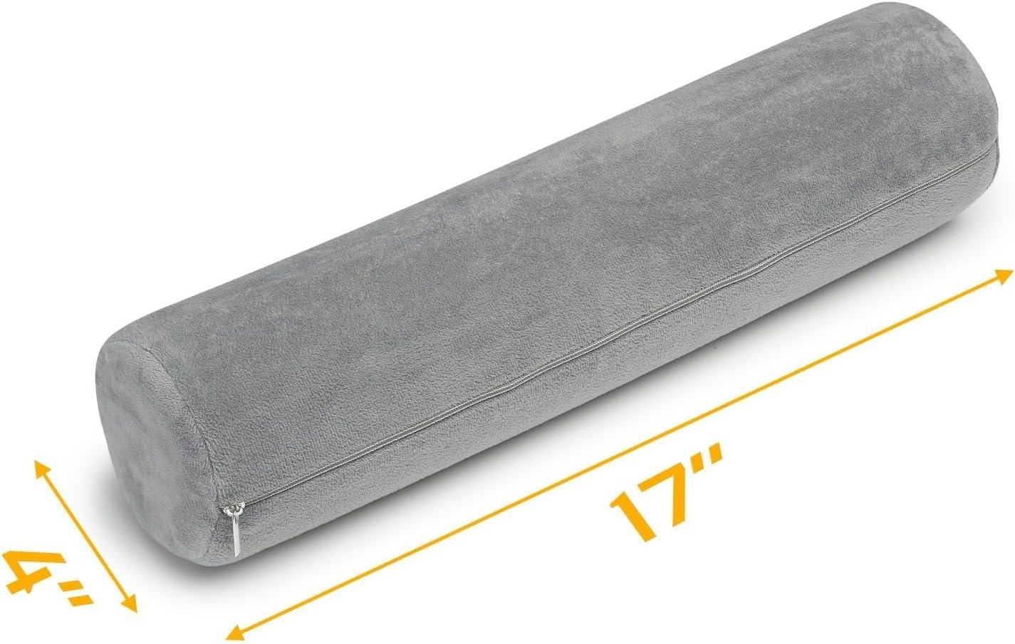 AllSett Health Firm Cervical Neck Roll Memory Foam Pillow, Bolster Pillow, Round Neck Support for Sleeping | Bolster for Bed, Legs, Back and Yoga - Image 6