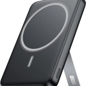 for Magsafe Portable Charger,10000mAh Wireless Magnetic Power Bank with USB C Charging and stand, Travel Essential for Magsafe Battery Pack Compatible with iPhone 17/air/16/15/14/13/12 Series