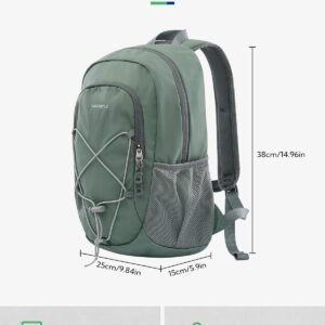 WATERFLY 12L Small Hiking Backpack: Day Pack Lightweight Travel Bag Camping Fitness Cycling Outdoor Sports Daypack For Women Men