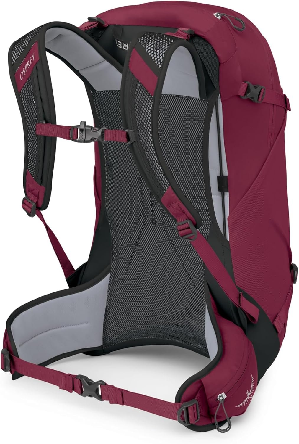 Osprey Hikelite 28L Lightweight Hiking Backpack - Durable Travel Daypack with Rain Cover for Men and Women, Chameleon/Black, S/M - Image 8