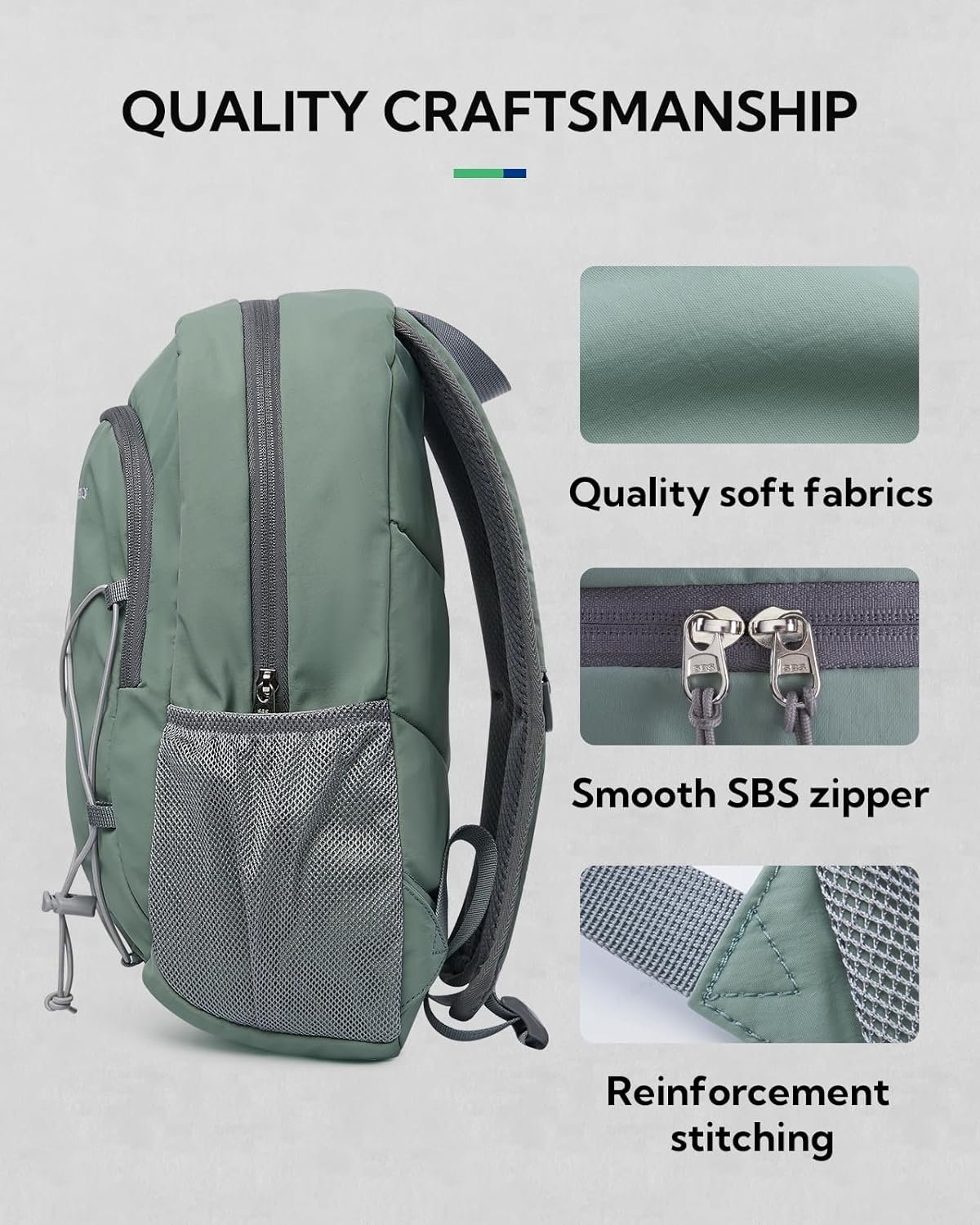 WATERFLY 12L Small Hiking Backpack: Day Pack Lightweight Travel Bag Camping Fitness Cycling Outdoor Sports Daypack For Women Men - Image 5