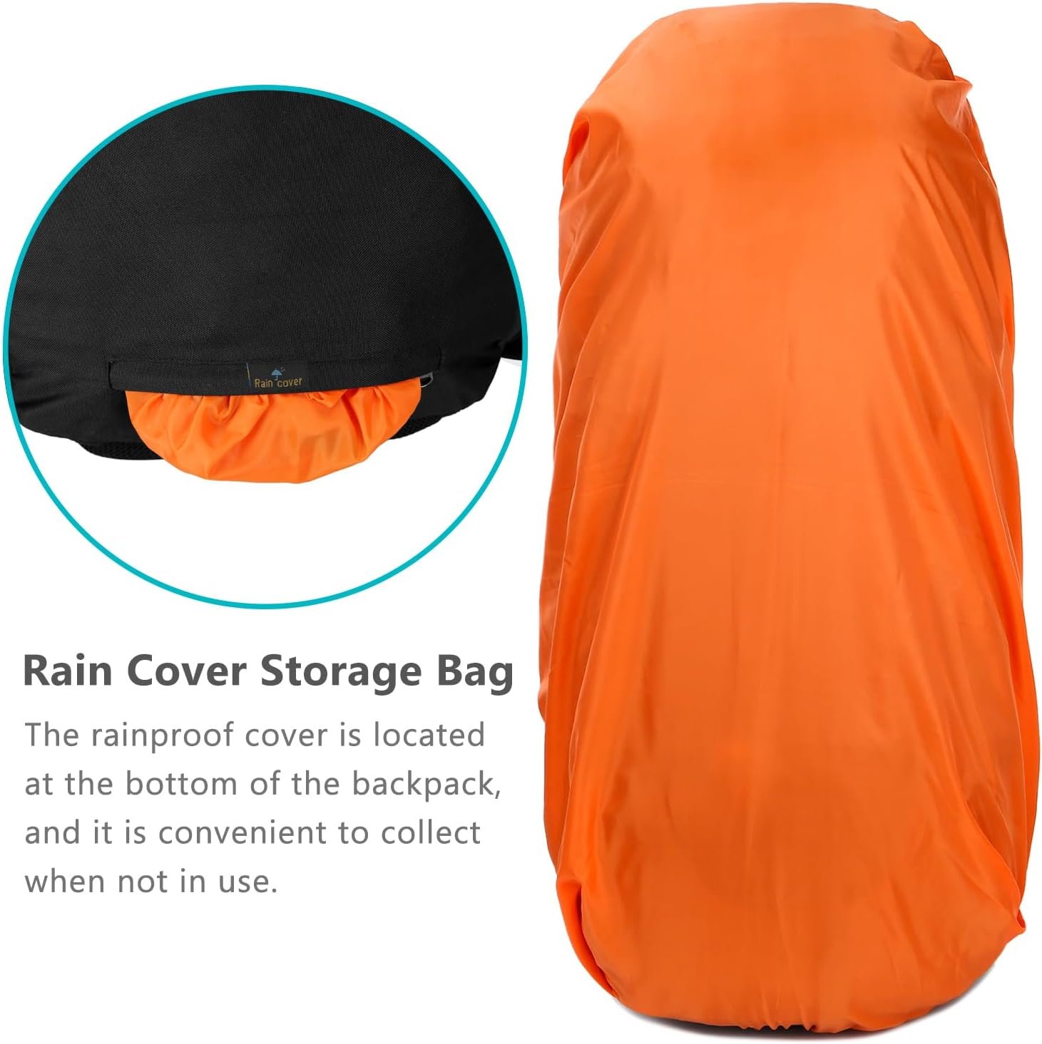 Esup 50L Hiking Backpack Men Camping Backpack with rain cover 45l+5l Lightweight Backpacking Backpack Travel Backpack - Image 6