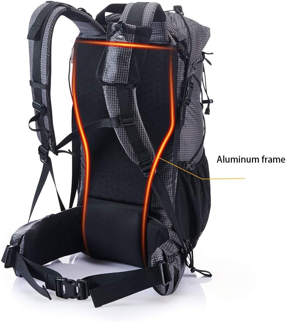 Naturehike 65L Internal Frame Hiking Backpack for Outdoor Camping Travel Backpacking, Ultralight Backpack for Adults - Image 2