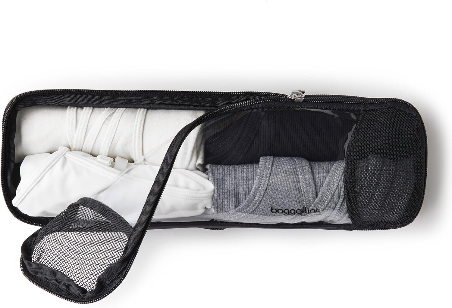 Baggallini Long Compression Cube - Lightweight Compression Packing Cube for Travel - Image 6