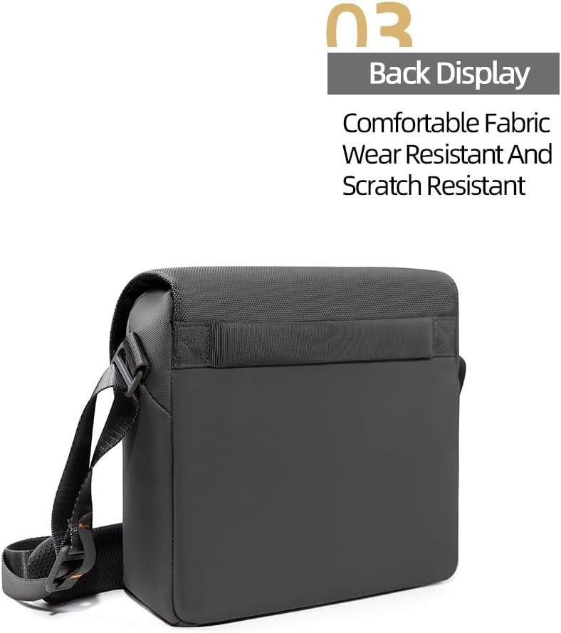 Travel Shoulder Bag for DJI Mavic 3 Pro/Mavic 3/ Mavic 3 Classic Drone Carrying Case Handbag Storage Bag with Adjustable Shoulder Strap(23.5 * 19.7 * 13.2cm/9.25 * 7.75 * 5.19inch) - Image 7