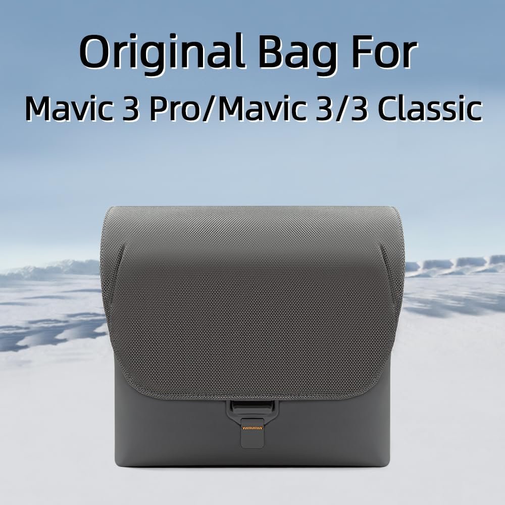 Travel Shoulder Bag for DJI Mavic 3 Pro/Mavic 3/ Mavic 3 Classic Drone Carrying Case Handbag Storage Bag with Adjustable Shoulder Strap(23.5 * 19.7 * 13.2cm/9.25 * 7.75 * 5.19inch) - Image 4