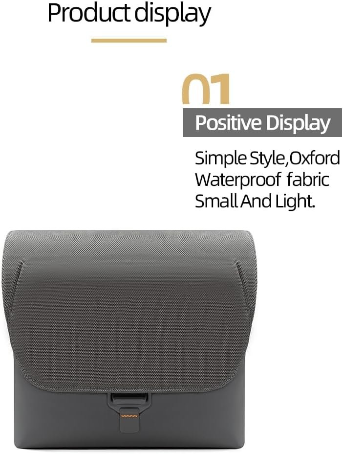 Travel Shoulder Bag for DJI Mavic 3 Pro/Mavic 3/ Mavic 3 Classic Drone Carrying Case Handbag Storage Bag with Adjustable Shoulder Strap(23.5 * 19.7 * 13.2cm/9.25 * 7.75 * 5.19inch) - Image 6