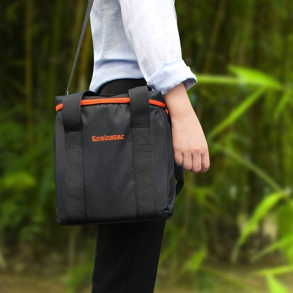EnginStar Carrying Case Storage box 300W Power Station,Travel Business Lunch Bag, Shockproof Universal Compatible for Portable Power Station, Picnic Camping Wild Fishing Hunting - Image 2