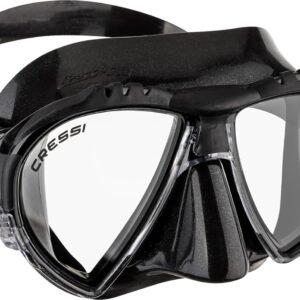 Cressi Pro Star Bag Diving Set, Freediving, Snorkeling, Pro Star Fins, Matrix Mask, Gamma Snorkel and Convenient Mesh Bag
