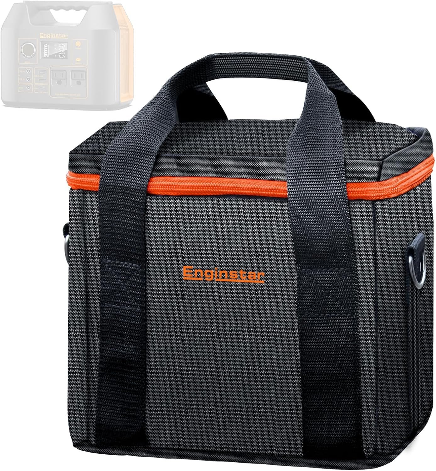 EnginStar Carrying Case Storage box 300W Power Station,Travel Business Lunch Bag, Shockproof Universal Compatible for Portable Power Station, Picnic Camping Wild Fishing Hunting