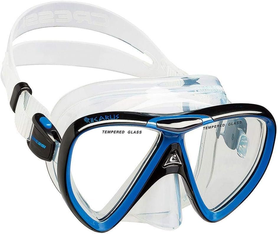 CRESSI Adult Snorkeling Set in Comfortable Pure Silicone - Mask & Semi-Dry Snorkel | Ikarus & Orion - Image 4