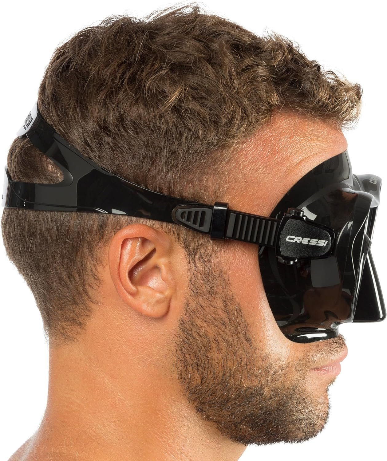 Cressi F1 Frameless Snorkel Mask - Low-Profile Snorkel Gear - Fold-Flat Snorkeling Gear for Adults - Comfort Fit & Scuba Mask - Image 7