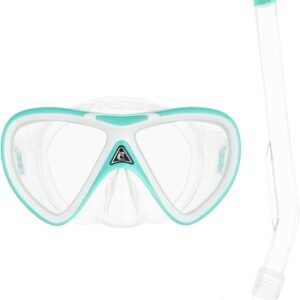 Cressi Youth Snorkeling Set- Lightweight Mask and Snorkel for Kids 2 to 5 Years Old- Mini Peg & Mini Island – Designed in Italy