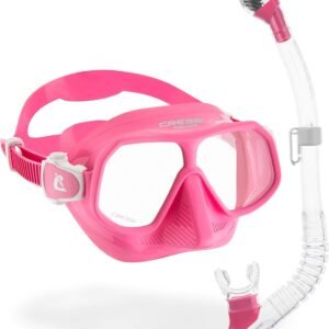 Cressi Kids Snorkeling Kit (Mask & Snorkel) for Children from 6 to 15 Years Old – Rombo & Mini Dry: Designed in Italy